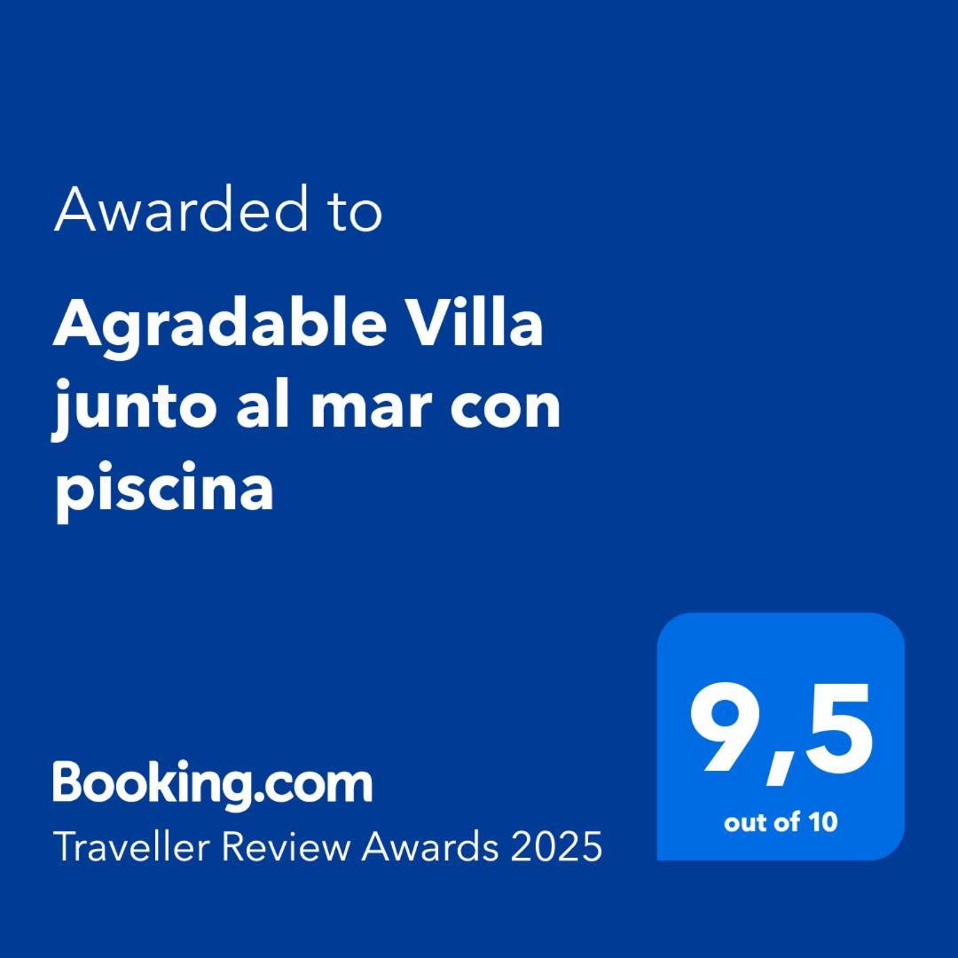 סגונטו Agradable Villa Junto Al Mar Con Piscina מראה חיצוני תמונה